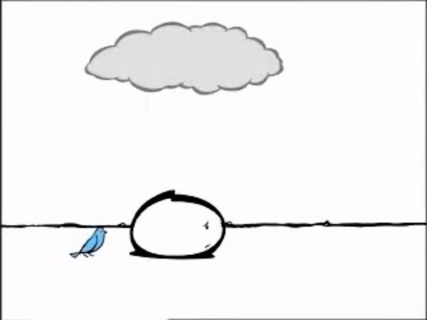 Sad Blob from Zoloft Commercial